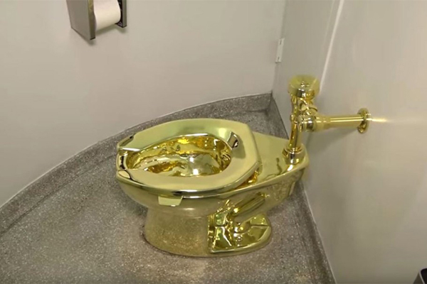 Golden Bathroom