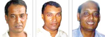 মৃত্যুদণ্ড পাওয়া আসামি রাশেদুল ইসলাম, হাবিবুর রহমান ও আনোয়ার হোসেন